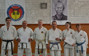 Une nouvelle ceinture noire et des diplômés fédéraux