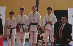 Clément LECLERE champion COUPE ZID MIDI-PYRÉNÉES HONNEUR KATA le 03/02/2018 à Castres