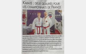 QUALIFICATION CHAMPIONNAT DE FRANCE