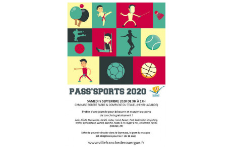 JOURNEE PASS SPORTS SAMEDI 5 SEPTEMBRE 2020