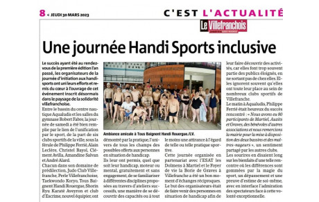 TOUS UNIS DANS LE SPORT 2023